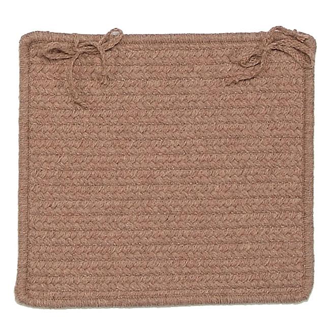Colonial Mills (CMI) WM80A015X015S Westminster Taupe 15 inch X15 inch  (SET 4) Chair Pad
